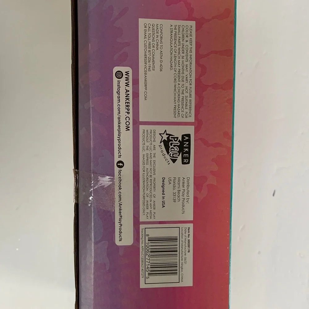 Tie Dye Studio Kit for Kids - Pink and Green. Brand new with box. Great Gift 🎁